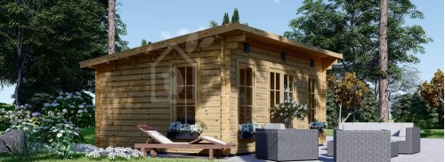 Садовая комната ESSEX (44+44 мм + утеплитель), 5x4 м (16#039;x13#039;), 20 м²