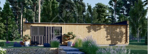 Büyükanne Ek Binası KAYA 2 (Yalıtımlı, 44 mm + Kaplama), 64 m²