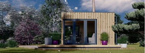 Garden Room PREMIUM (34 мм + облицовка), 5x4 м (16#039;x13#039;), 20 м²