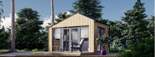 Садовый домик TONIA (Утепленный, 34 мм + обшивка), 4х3 м, 12 м²