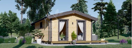 Пристройка Granny DIANA Classic M (34 мм + обшивка), 7,5x4,2 м (25#039;x14#039;), 26 м²