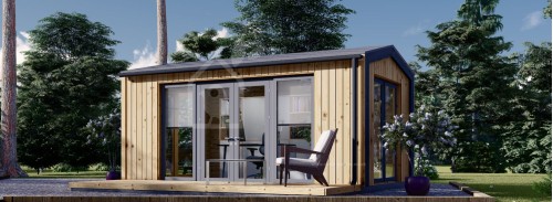 Садовый домик ЭММИ (Утеплён, 34 мм + обшивка), 5х3 м, 15 м²