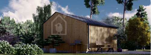 Садовый домик TONIA (Утепленный, 34 мм + обшивка), 5х4 м, 20 м²