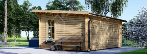 Садовая комната ESSEX (44+44 мм + утеплитель), 5x4 м (16#039;x13#039;), 20 м²