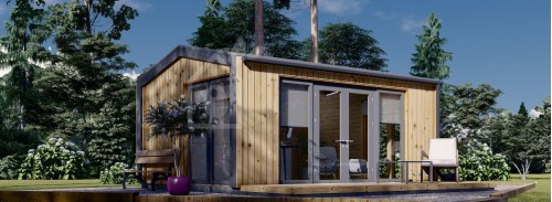 Садовый домик ЭММИ (Утеплён, 34 мм + обшивка), 5х4 м, 20 м²
