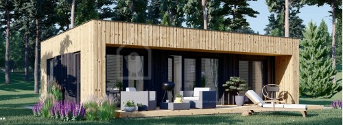 Пристройка Granny KAYA 1 (44 мм + обшивка), 48 м²