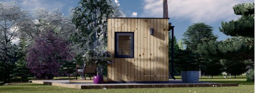Garden Room PREMIUM (34 мм + облицовка), 4,1x2,4 м (14#039;x8#039;), 10 м²
