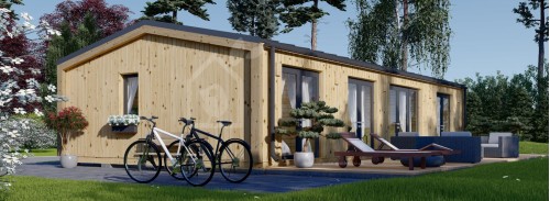 Пристройка Granny NICOLE M (44 мм + облицовка), 12,7x6,2 м (42#039;x20#039;), 68 м²