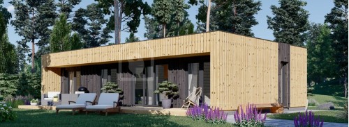 Büyükanne Ek Binası KAYA 2 (Yalıtımlı, 44 mm + Kaplama), 64 m²