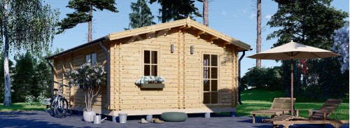 Пристройка Granny ARGO M-N (44+44 мм + утеплитель), 5x7 м (16#039;x23#039;), 35 м²