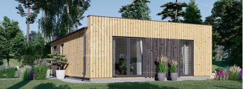 Büyükanne Ek Binası KAYA 1 (Yalıtımlı, 44 mm + Kaplama), 48 m²