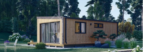 Пристройка Granny DIANA Modern FM (Утепленная, 34 мм + обшивка), 7,5x4,2 м (25#039;x14#039;), 26 м²