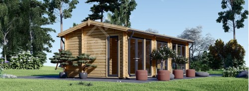 Сруб МАРИОН (34+34 мм + утеплитель) 7,5х4м (25#039;х13#039;), 30 м²
