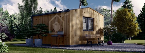 Bahçe Ofis Odası TINA (Yalıtımlı, 34 + Kaplama), 4x4 m (13'x13'), 12 m²