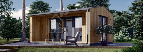 Садовый кабинет TINA (34 мм + облицовка), 5,5x4 м (18#039;x13#039;), 16,5 м²