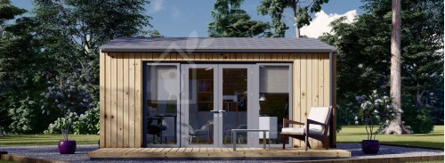Садовый домик ЭММИ (Утеплён, 34 мм + обшивка), 5х5 м, 25 м²