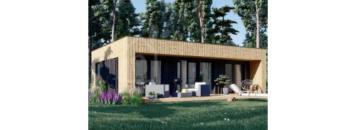 Büyükanne Ek Binası KAYA 1 (Yalıtımlı, 44 mm + Kaplama), 48 m²