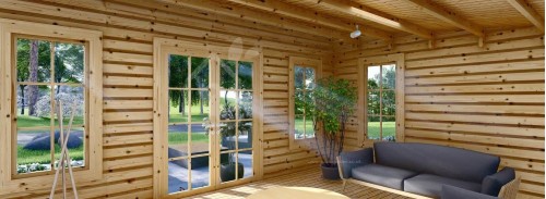Садовая комната ESSEX (44 мм), 5x4 м (16#039;x13#039;), 20 м²