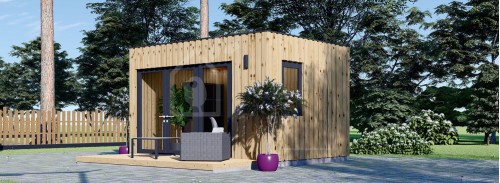 Garden Office PREMIUM (SIP Paneller), 4.1x2.4 m (14'x8'), 10 m²