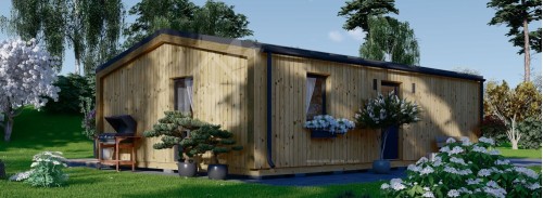 Пристройка Granny ANGELA M (44 мм + обшивка + утеплитель), 8,2x6,2 м (27#039;x 20#039;), 50 м²