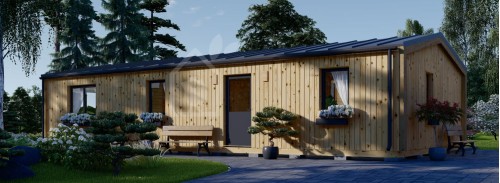 Пристройка Granny NICOLE M (44 мм + облицовка), 12,7x6,2 м (42#039;x20#039;), 68 м²