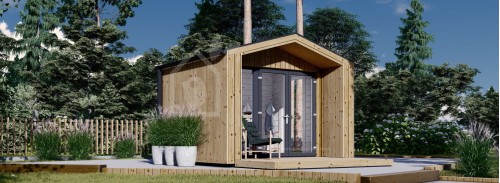 Садовый офис Pod PIA (утепленный, 34 мм + обшивка), 3x2 м (10#039; x 6#039;6quot;), 6 м²