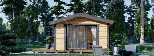 Пристройка Granny DIANA Classic M (34 мм + обшивка), 7,5x4,2 м (25#039;x14#039;), 26 м²