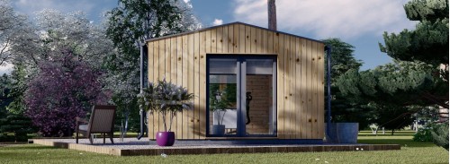 Садовый кабинет TINA (34 мм + облицовка), 4x4 м (13#039;x13#039;), 12 м²