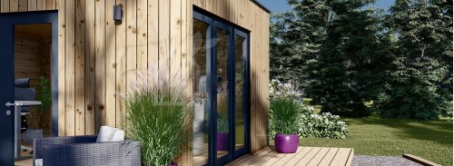 Garden Room PREMIUM (34 мм + облицовка), 5x4 м (16#039;x13#039;), 20 м²