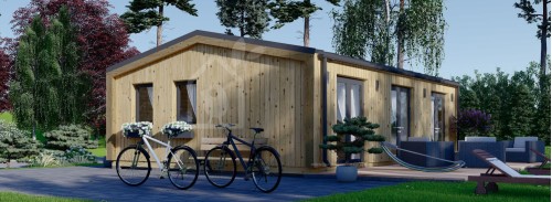 Пристройка Granny ANGELA M (44 мм + обшивка + утеплитель), 8,2x6,2 м (27#039;x 20#039;), 50 м²