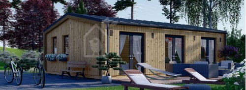 Пристройка Granny ANGELA M (44 мм + облицовка), 8,2x6,2 м (27#039;x 20#039;), 50 м²