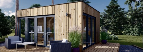 Garden Room PREMIUM (34 мм + облицовка), 5x4 м (16#039;x13#039;), 20 м²