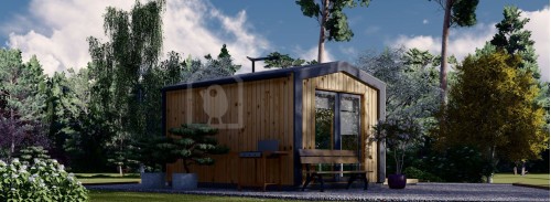 Садовый домик ЭММИ (Утеплён, 34 мм + обшивка), 4х3 м, 12 м²