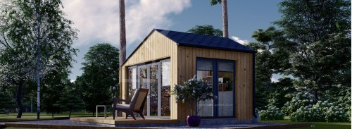 Садовый домик TONIA (Утепленный, 34 мм + обшивка), 4х3 м, 12 м²