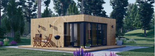 Granny Annexe PREMIUM (34 mm + Cladding), 6x5 m (20'x16'), 30 m²