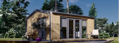 Садовый домик ЭММИ (Утеплён, 34 мм + обшивка), 5х5 м, 25 м²