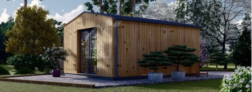 Садовый кабинет TINA (34 мм + облицовка), 5x4 м (16#039;x13#039;), 15 м²