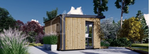 Подставка для садового офиса EVELIN (34 мм + облицовка), 3x3 м (10#039; x 10#039;), 9 м²