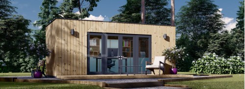 Garden Room PREMIUM (34 мм + облицовка), 6x3 м (20#039;x10#039;), 18 м²