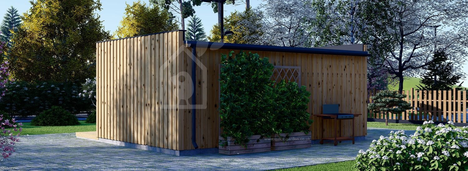 Garden Room PREMIUM (SIP-панели), 7x4 м (23#039;x13#039;), 28 м²