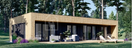 Пристройка Granny KAYA 3 (Утепленная, 44 мм + обшивка), 70 м²