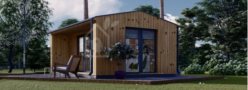 Садовый кабинет TINA (34 мм + облицовка), 5,5x4 м (18#039;x13#039;), 16,5 м²