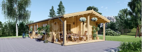 Пристройка Granny LINCOLN M (80 мм), 6x12 м (20#039;x40#039;), 72 м²