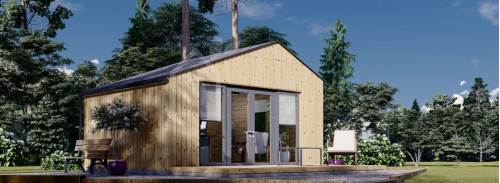 Садовый домик TONIA (34 мм + обшивка), 5х4 м, 20 м²