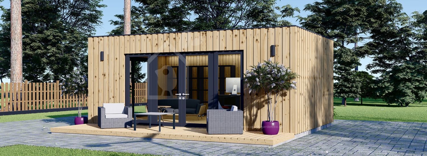 Garden Room PREMIUM (SIP-панели), 7x4 м (23#039;x13#039;), 28 м²