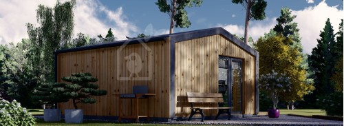 Садовый домик ЭММИ (Утеплён, 34 мм + обшивка), 5х5 м, 25 м²