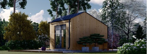 Садовый домик TONIA (Утепленный, 34 мм + обшивка), 4х3 м, 12 м²