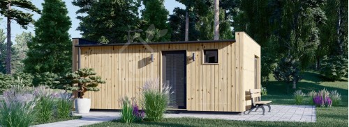 Granny Annexe PREMIUM (34 mm + Cladding), 6x5 m (20'x16'), 30 m²