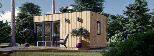 Garden Room PREMIUM (34 мм + облицовка), 5x3 м (16#039;x10#039;), 15 м²