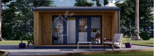 Садовый кабинет TINA (34 мм + облицовка), 5x4 м (16#039;x13#039;), 15 м²